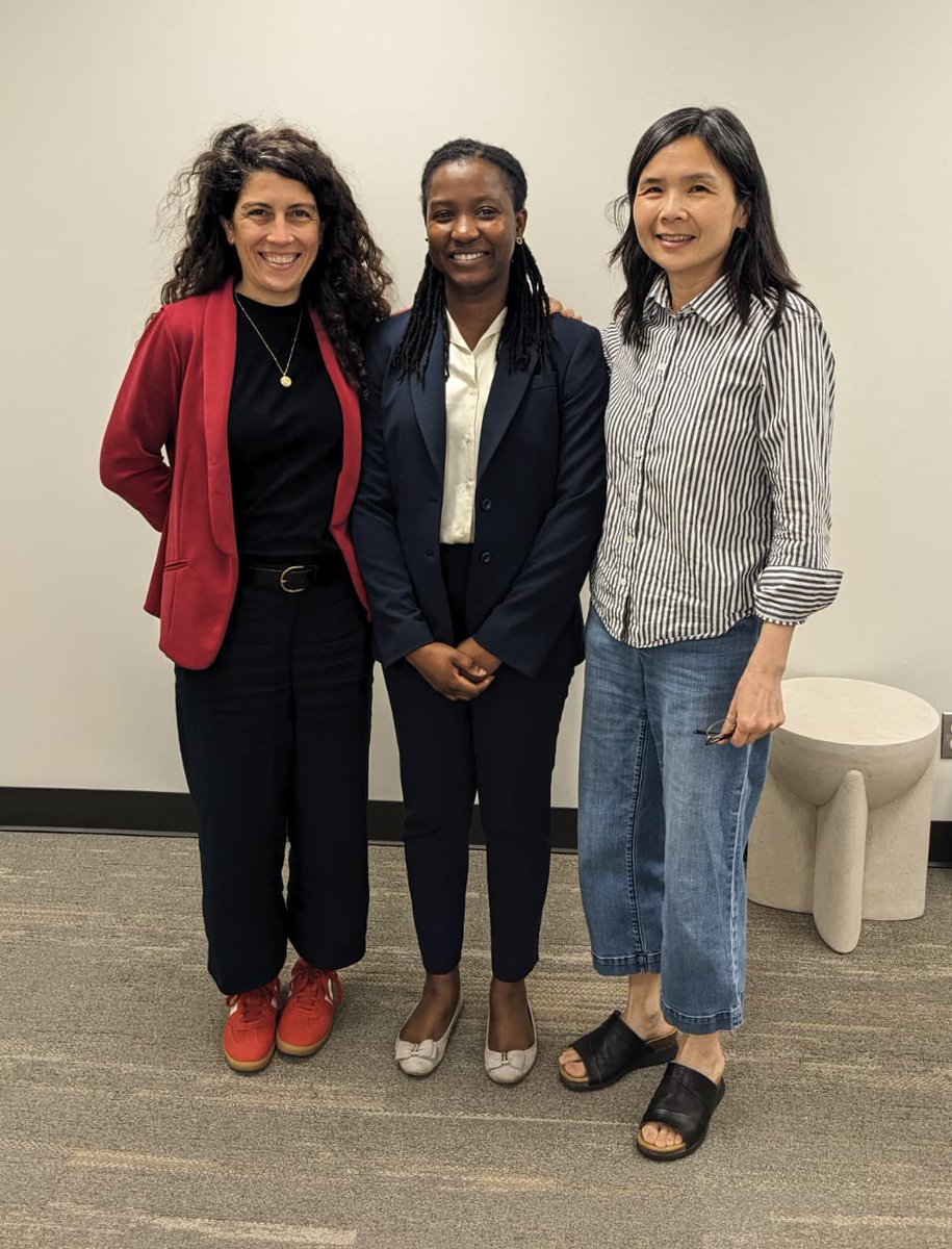 UH Economics (@uh_econ) on Twitter photo Congratulations to <a href="/Ladys_gw/">Yabo Gwladys Vidogbena</a> on defending her thesis last Friday ! She will be joining <a href="/PennPSC/">PennPSC</a> for a postdoc.
Here, she is pictured with <a href="/willafriedman/">Willa Friedman</a> and Aimee Chin, (members of her 4 member committee also including <a href="/fanwangecon/">Fan Wang</a> and Sharon Wolf (@penn) ) Congratulations to <a href="/Ladys_gw/">Yabo Gwladys Vidogbena</a> on defending her thesis last Friday ! She will be joining <a href="/PennPSC/">PennPSC</a> for a postdoc.
Here, she is pictured with <a href="/willafriedman/">Willa Friedman</a> and Aimee Chin, (members of her 4 member committee also including <a href="/fanwangecon/">Fan Wang</a> and Sharon Wolf (@penn) )