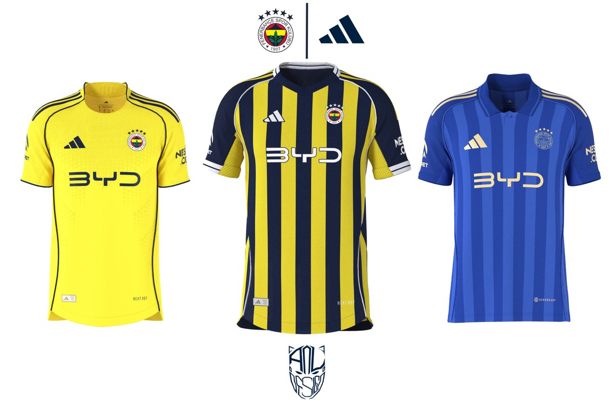 Fenerbahçe'mizin önümüzdeki sezon giyeceği set.🔵🟡