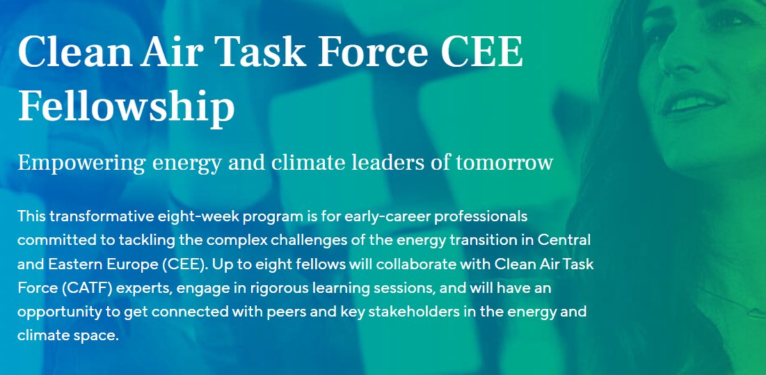 opportunitiesfy's tweet photo. 🌍 CEE Fellowship Applications OPEN! 🌱 Early-career professionals in climate & energy!
🗓️ Apply by: May 4, 2025
🔗 Details: https://t.co/YIvbyBPLWD
Let’s lead the energy transition!
#ClimateLeadership #CEERegion https://t.co/kFoj9ZMcBY