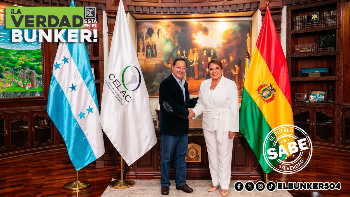 ¡UNIDOS POR LA PATRIA GRANDE!

La presidenta Xiomara Castro, con su liderazgo orientado a la justicia social, recibió en Casa Presidencial a los presidentes Miguel Díaz-Canel, Luis Arce, Gustavo Petro y Yamandú Orsi, con quienes sostuvo reuniones sobre la cooperación y la amistad