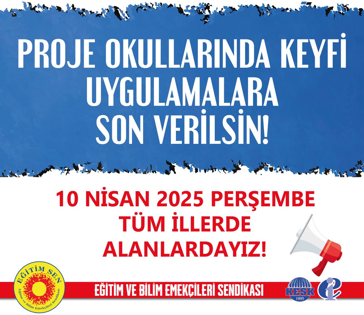 ytemel1's tweet photo. Eğitimdeki ayrımcı ve hukuksuz uygulamaları kabul etmeyeceğiz.

#TorpilDeğilLiyakat https://t.co/koRLG3KgxE