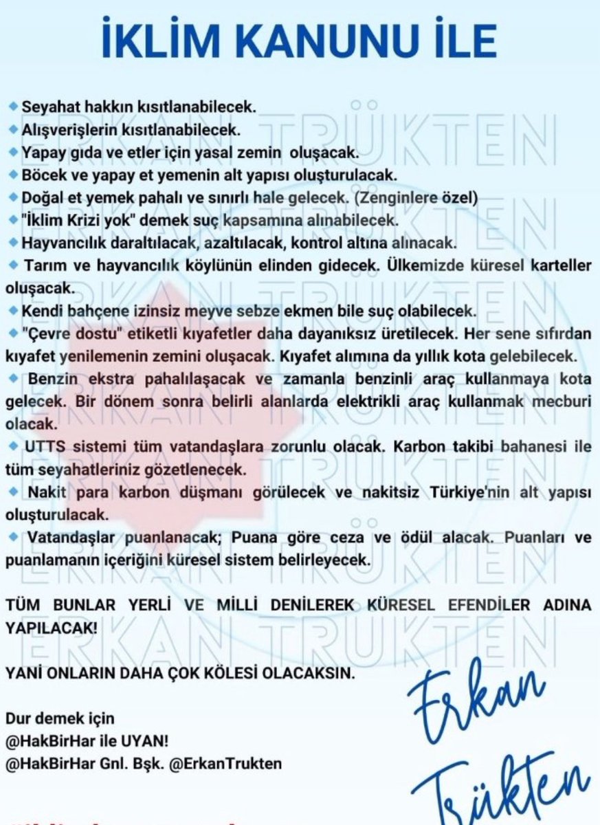 #İklimTasmasınaHAYIR
Bu tag ile
Acil Retweet ve yorum... Ön plana çıkalım!