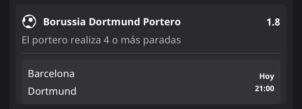 vamos con la última y a jugar

STAKE 10 @ 1,80

🍀🍀🍀🍀🍀🍀🤞🏽🤞🏽🤞🏽🤞🏽🤞🏽