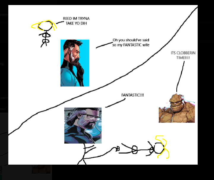 i get most of marvel rivals ideas from my friend but idk if should draw this one