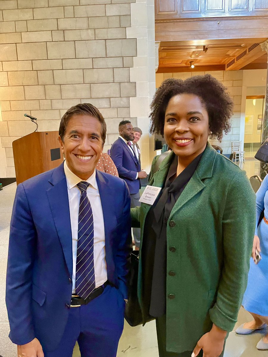 LaPrincess C. Brewer, MD, MPH (@drlaprincess) on Twitter photo What a blessing to serve as guest speaker at the National Academy of Medicine <a href="/theNAMedicine/">National Academy of Medicine</a> #EmergingLeaders Forum! Honored to present on #CBPR and #CVH in Women! And I met <a href="/drsanjaygupta/">Dr. Sanjay Gupta</a> 🙏🏾👏🏾! <a href="/FAITH4Heart/">FAITH! Cardiovascular Health & Wellness Program</a> <a href="/MayoClinicCV/">Mayo Clinic CV</a> <a href="/mayoclinic_cenr/">Community Outreach and Engagement in Research</a> <a href="/SharonneHayes/">Sharonne Hayes MD</a> <a href="/LisaCooperMD/">Lisa A. Cooper, MD</a> What a blessing to serve as guest speaker at the National Academy of Medicine <a href="/theNAMedicine/">National Academy of Medicine</a> #EmergingLeaders Forum! Honored to present on #CBPR and #CVH in Women! And I met <a href="/drsanjaygupta/">Dr. Sanjay Gupta</a> 🙏🏾👏🏾! <a href="/FAITH4Heart/">FAITH! Cardiovascular Health & Wellness Program</a> <a href="/MayoClinicCV/">Mayo Clinic CV</a> <a href="/mayoclinic_cenr/">Community Outreach and Engagement in Research</a> <a href="/SharonneHayes/">Sharonne Hayes MD</a> <a href="/LisaCooperMD/">Lisa A. Cooper, MD</a>