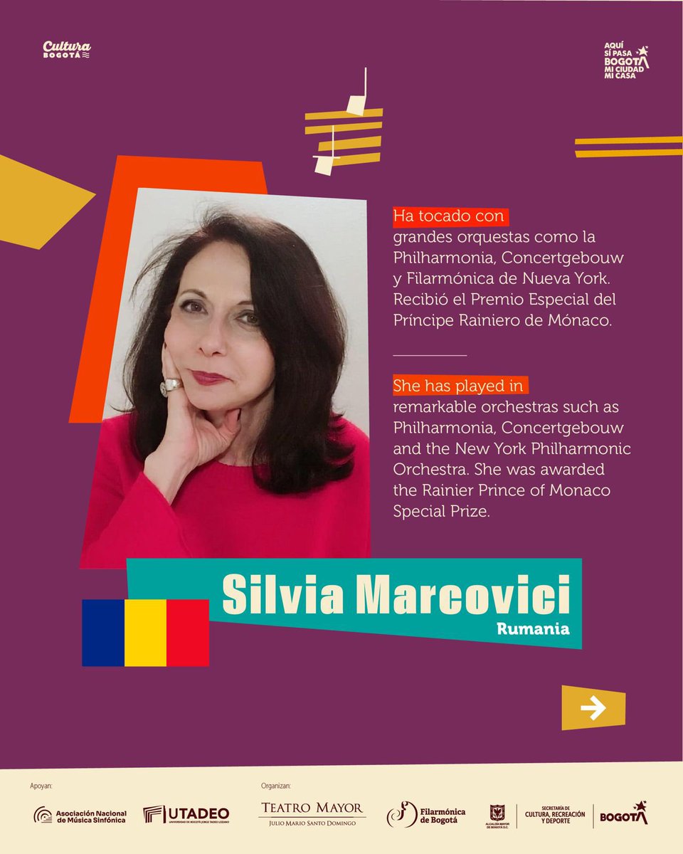 🎻🌍 ¡Llega el primer #ConcursoInternacionalDeViolín de Bogotá! 

Un evento único con los mejores talentos mundiales del violín, en una competencia llena de emoción, virtuosismo y música de alta calidad. Una plataforma para potenciar nuevas estrellas del violín y disfrutar de un