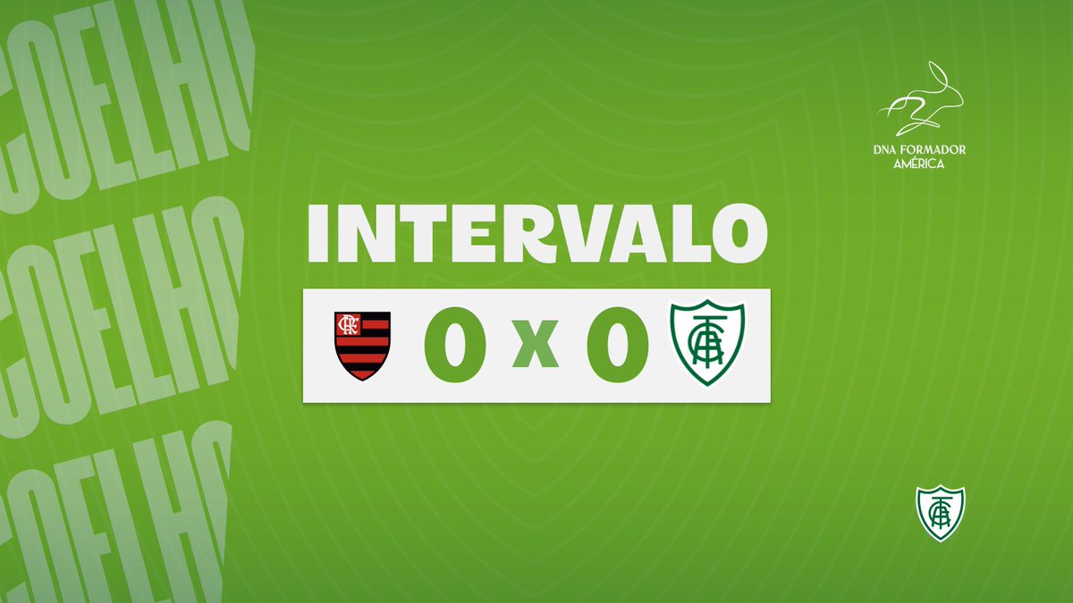 AmericaFC1912's tweet photo. Intervalo de jogo na Gávea, por enquanto nada de gols no placar.
Acompanhe ao vivo: https://t.co/HPFRELHqJH
#FLAxAFC | 0x0
#DNAFormador
#MeninosDoDeca https://t.co/XWV3hyPPcN