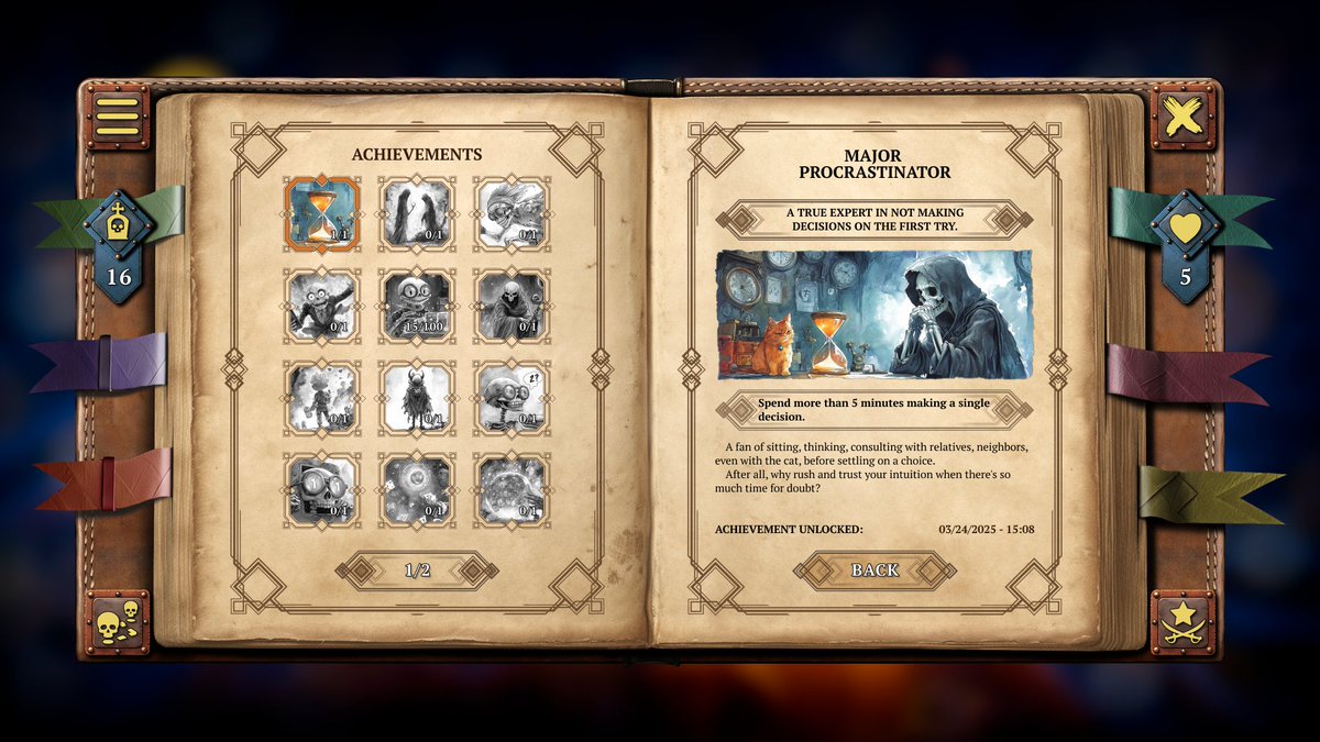 BoldBoxGame's tweet photo. @SleepingLogsDie Good day, I'm making a text quest Your Story: Games with Death
#TextBasedTuesday #indiedevs #games #gamedev #YourStory #Unity https://t.co/lGkElleRPt