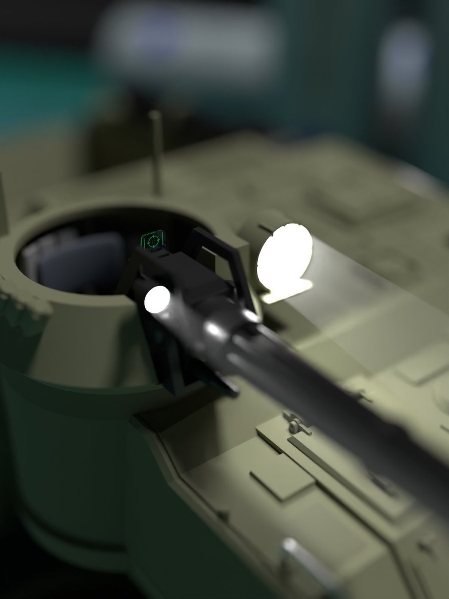 側面弄り始めました。
電影クロスゲージも明度20にしました。
ちなみにベースは1/35の奴です。

今日はちと元気ないのでここまで。

#b3d #blender