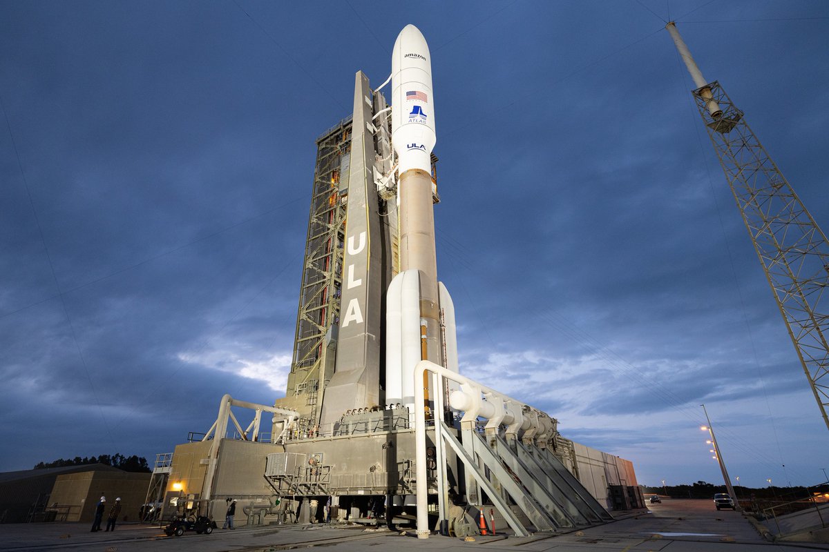 rondaz_4's tweet image. ULA @ulalaunch
All is quiet in the countdown this afternoon as the launch team methodically works through the procedures and checklists to put both the #AtlasV rocket and pad systems in the proper configuration for cryogenic propellant loading operations. Tanking will begin
