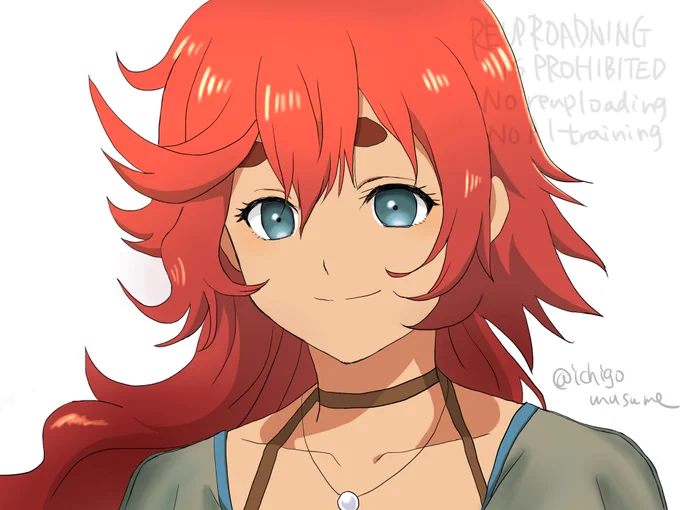 昨日は水星の魔女2期2周年という事で当時描いたレバマスレッタ再掲。初めて見るスレッタの大人びた表情にドギマギした記憶が。#水星の魔女 #G_Witch 