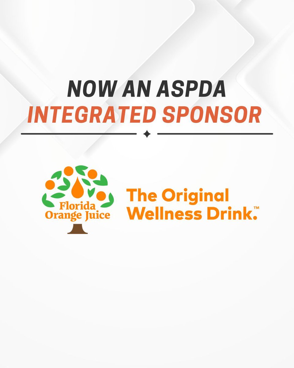 American Sports & Performance Dietitians Assn. (@fuelingvictory) on Twitter photo Welcome to our Integrated Sponsor, <a href="/OJfromFlorida/">Florida Orange Juice</a> 🎉
To learn more about their products, visit buff.ly/q139WIl Welcome to our Integrated Sponsor, <a href="/OJfromFlorida/">Florida Orange Juice</a> 🎉
To learn more about their products, visit buff.ly/q139WIl