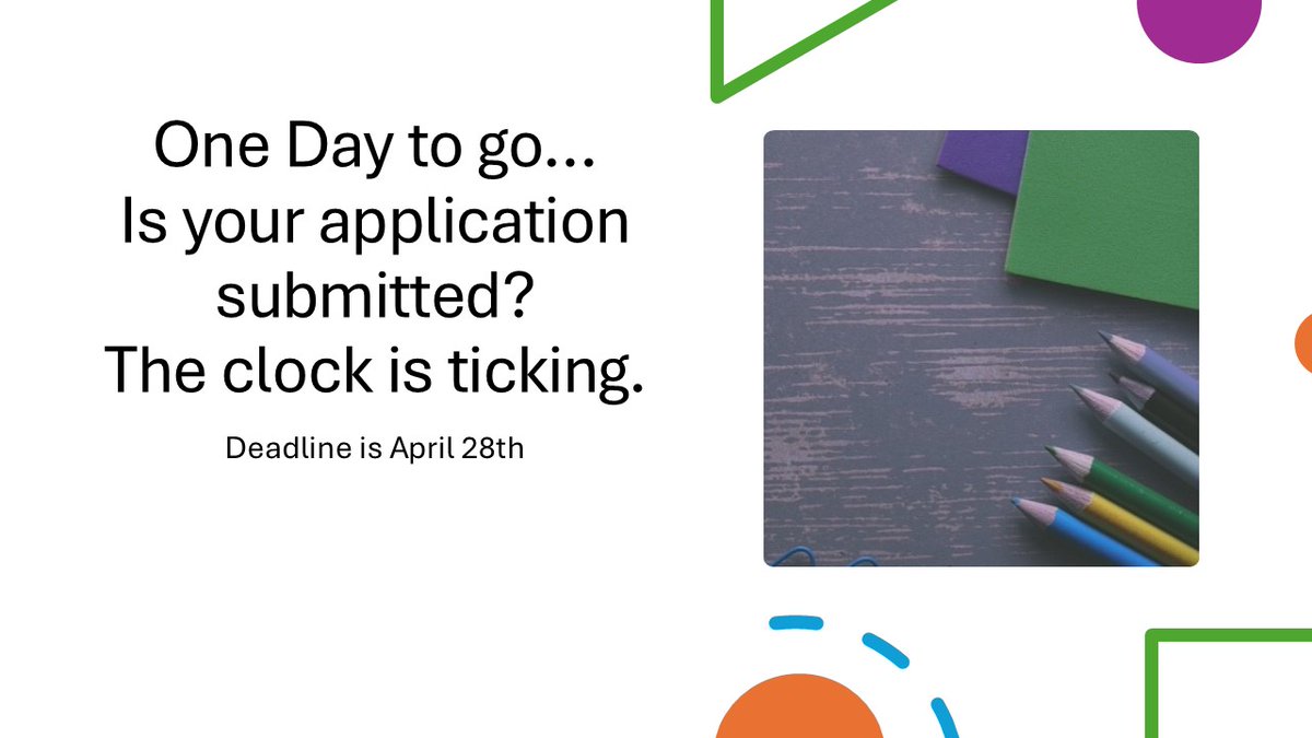 You have one more day!  Go to bit.ly/3BDQIWk