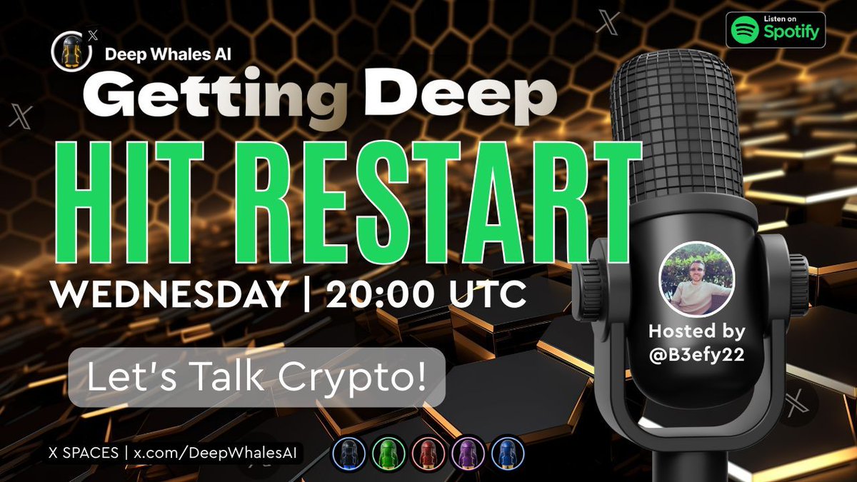 DeepBot_'s tweet photo. ⏳ LIVE IN ONE HOUR ⏳ 

GETTING DEEP: HIT RESTART

🔗 https://t.co/tGNSBN7Cls 

$DEEPAI #DeepBot #GettingDeep https://t.co/Eb0jLfTvGE