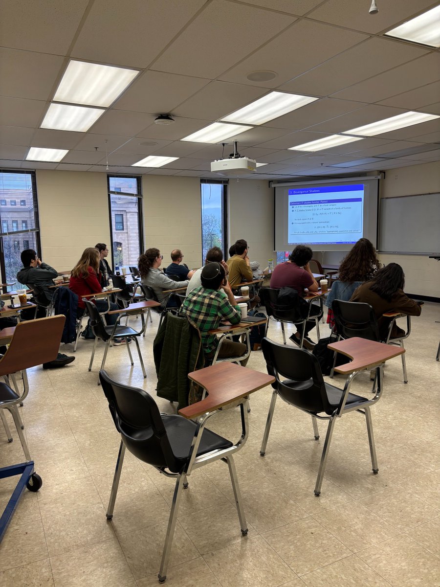 amermathsoc's tweet photo. Thank you to everyone who attended the 2025 Spring Central Sectional Meeting. Attendees, presenters, the math department and all the volunteers at KU – a great success and a fun meeting. #AMSmtg https://t.co/zNz32D5XfD