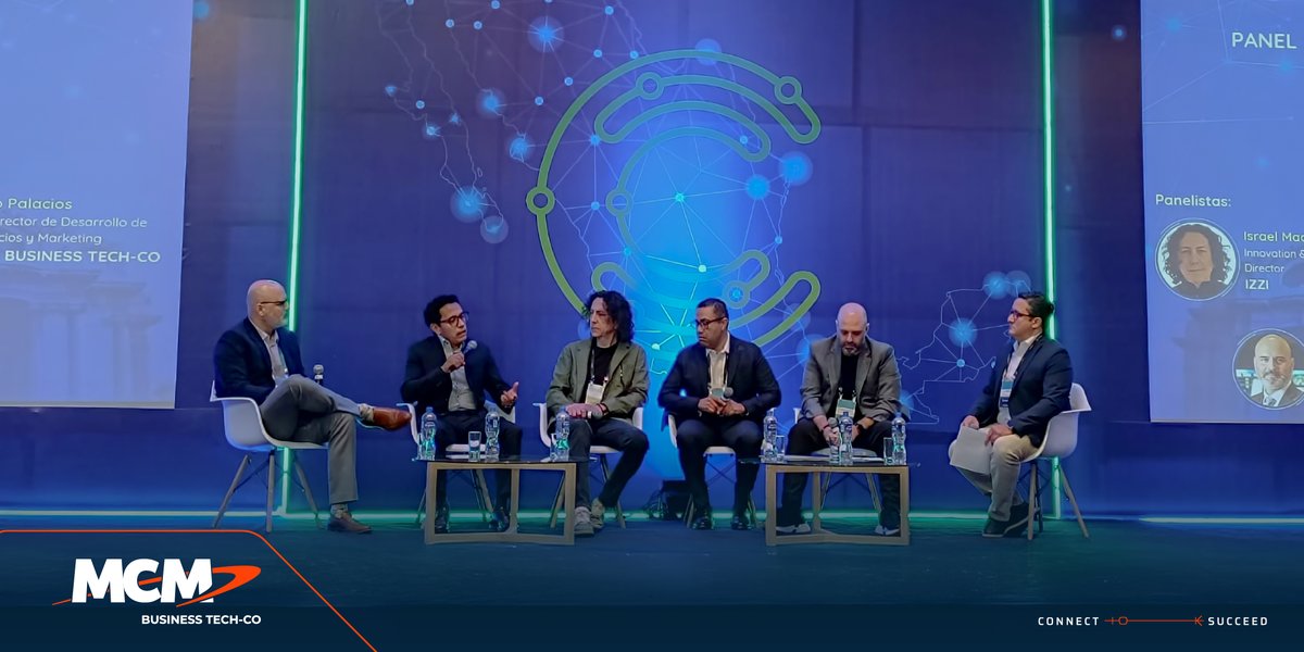 MCMTECHCO's tweet image. 🌐 De Telco a TechCo: MCM Business Tech-Co en #ConectaMéxico

Durante el segundo día del evento en CDMX, nuestro Chief Product &amp;amp; Marketing Officer, Julio Palacios, participó en un panel sobre la evolución del sector telecomunicaciones-tecnología. 

🧵👇