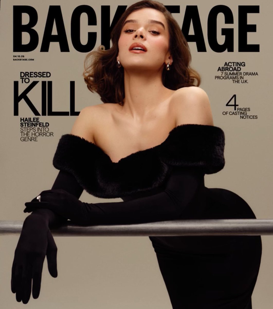SteinfeldSource's tweet photo. Hailee Steinfeld for Backstage Magazine https://t.co/6W4B6RlAGg