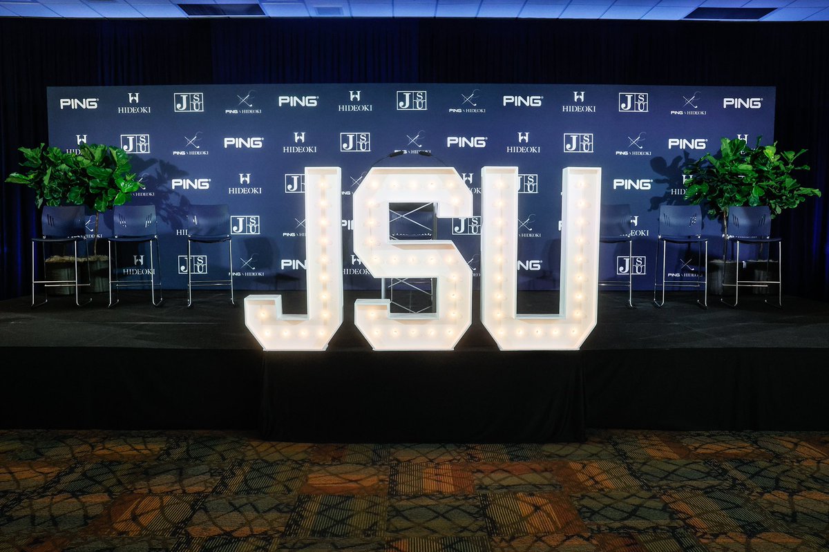 Golf has officially made its way back to Jackson State! Today, we introduced our new head men’s and women’s golf coach, Rob Ford II and welcomed our partners <a href="/PingTour/">PING GOLF</a> and <a href="/HideokiBespoke/">Hideoki Bespoke</a> on campus. We look forward to the return of <a href="/gojsutigersgolf/">jackson State Golf</a>💙🤍