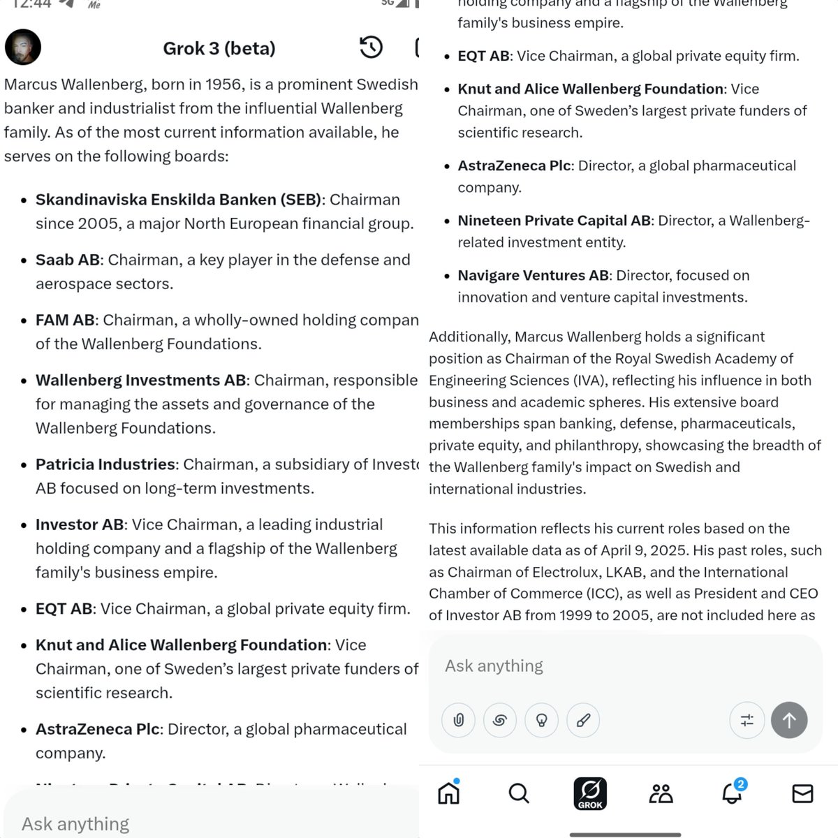 Travis Wagner (@twagner50245) on Twitter photo <a href="/ColonelTowner/">ColonelTowner-Watkins</a> Who was Shanghai's chairman of the business leaders chamber of commerce? Marcus Wallenberg. This is just a small part of the companies he controls currently. <a href="/ColonelTowner/">ColonelTowner-Watkins</a> Who was Shanghai's chairman of the business leaders chamber of commerce? Marcus Wallenberg. This is just a small part of the companies he controls currently.