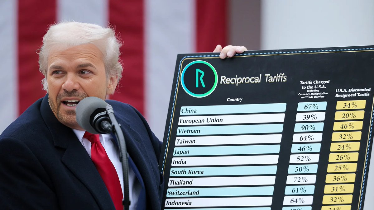 As <a href="/THORChain/">THORChain</a> CEO I put %125 #Tariffs on anyone who not using <a href="/THORChain/">THORChain</a> for #swap. And just 0.02 $RUNE fee for everyone who do. Onvards!