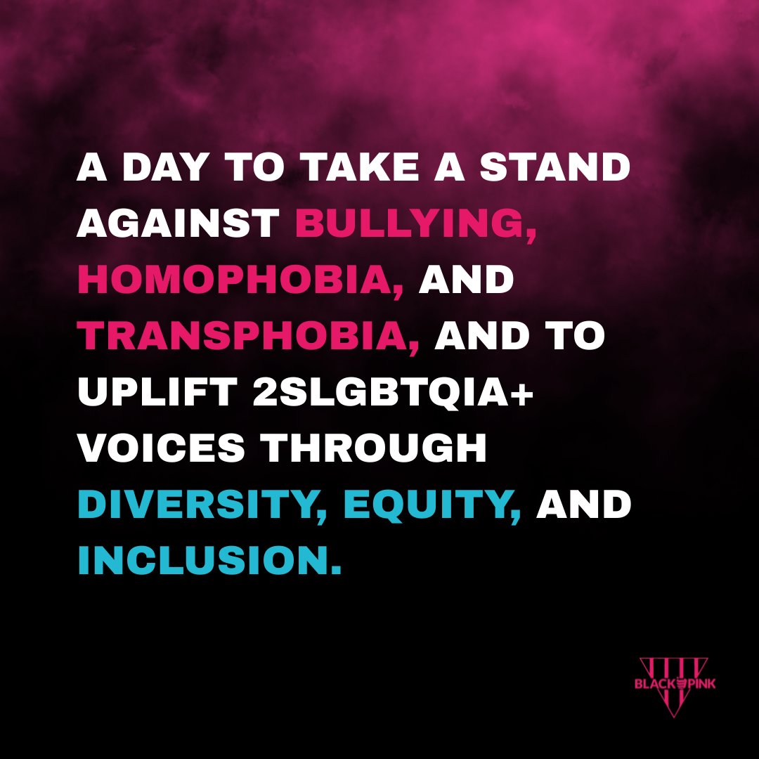 International Day of Pink is more than a symbol. It is a call to end violence against queer and trans people. As DEI is stripped away, we refuse to disappear. We protect each other. We remember. We resist. We fight back.
#DayOfPink #BlackAndPink
