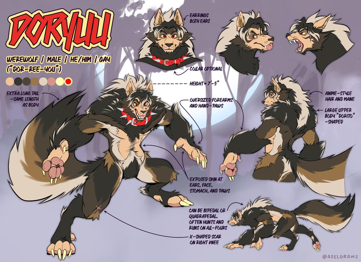 I've gone and fully embraced the werewolf in me. A lot of self