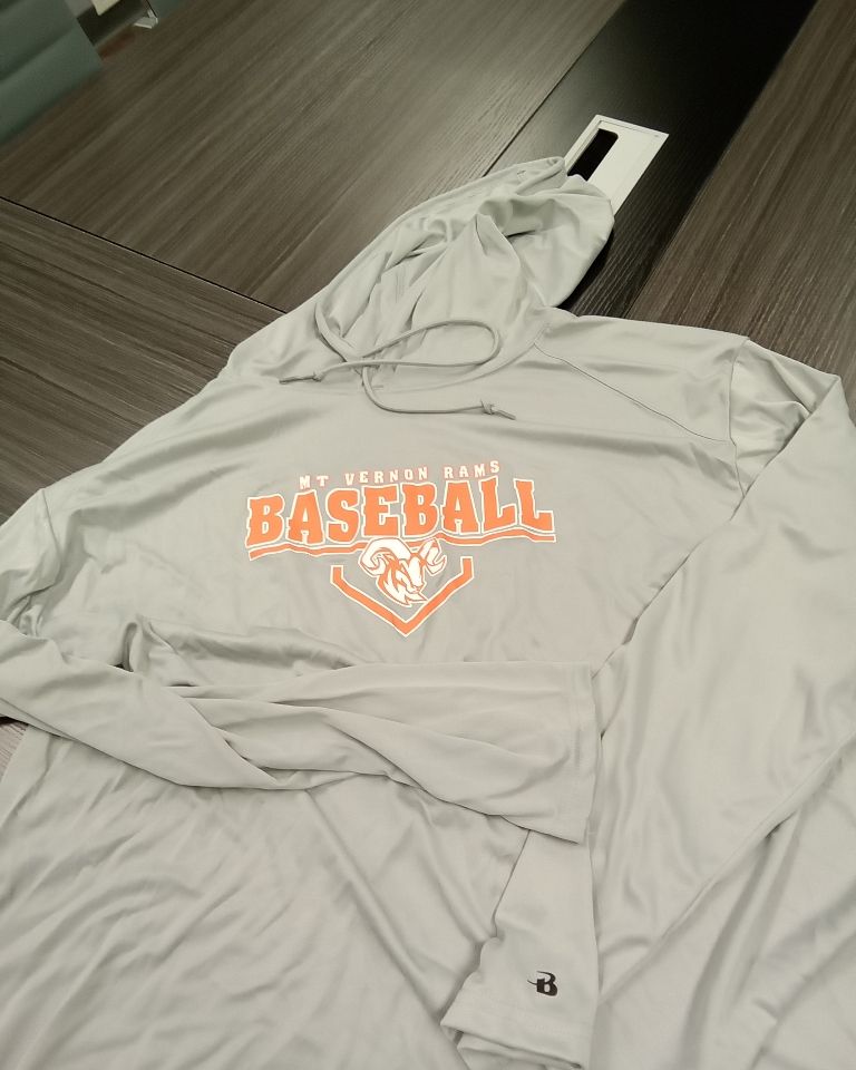 Shout out to Coach Borah and @mvramsbaseball for the hoodies! Much appreciated.