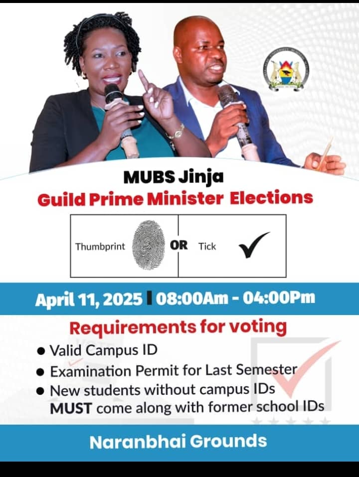MUBS_JINJA's tweet photo. @MubsJinja24 students decides come Friday 11th. 04. 2025
@MUBSTV 
@OfficialMubs https://t.co/SKf9w66zks