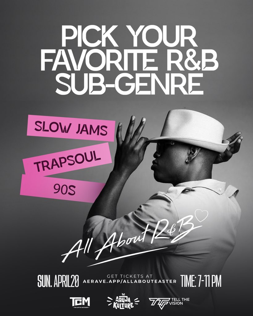 allaboutrnb__'s tweet image. Slow Jams like Jamie Foxx?, Trapsoul like Bryson Tiller? Or 90s R&amp;amp;B like Aaliyah &amp;amp; Usher?
Whichever era has your heart, we’ve got your vibe.
Let us know your faves.

Get your tix at aerave.app/allabouteaster or tap the link in our bio🩷
#AllAboutRnB #RnBOnly #RnBParty