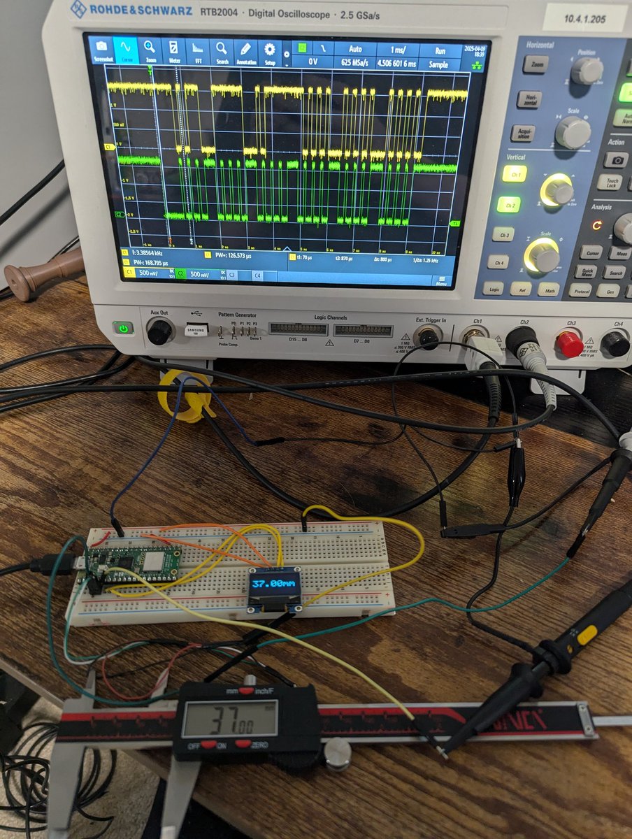 A little bit of reverse engineering a cheap digital caliper serial protocol for an Arduino integration.