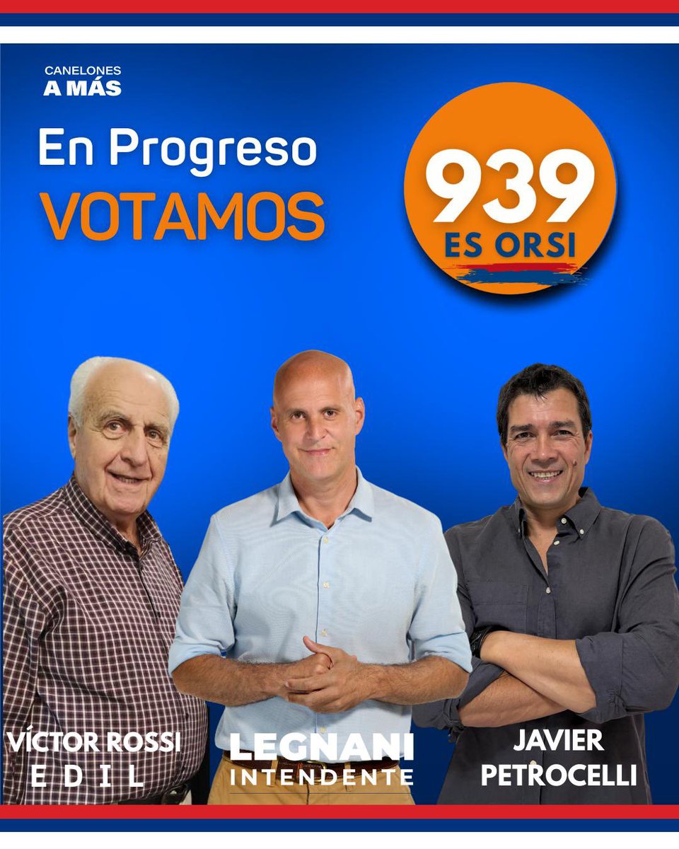 Javier Petrocelli (@jpetrocelli2013) on Twitter photo En canelones votamos la lista 939 <a href="/FLegnaniSilva/">Francisco Legnani</a> intendente Víctor Rossi edil! <a href="/Frente_Amplio/">Frente Amplio</a> <a href="/fuerza939/">Fuerza939</a> En canelones votamos la lista 939 <a href="/FLegnaniSilva/">Francisco Legnani</a> intendente Víctor Rossi edil! <a href="/Frente_Amplio/">Frente Amplio</a> <a href="/fuerza939/">Fuerza939</a>