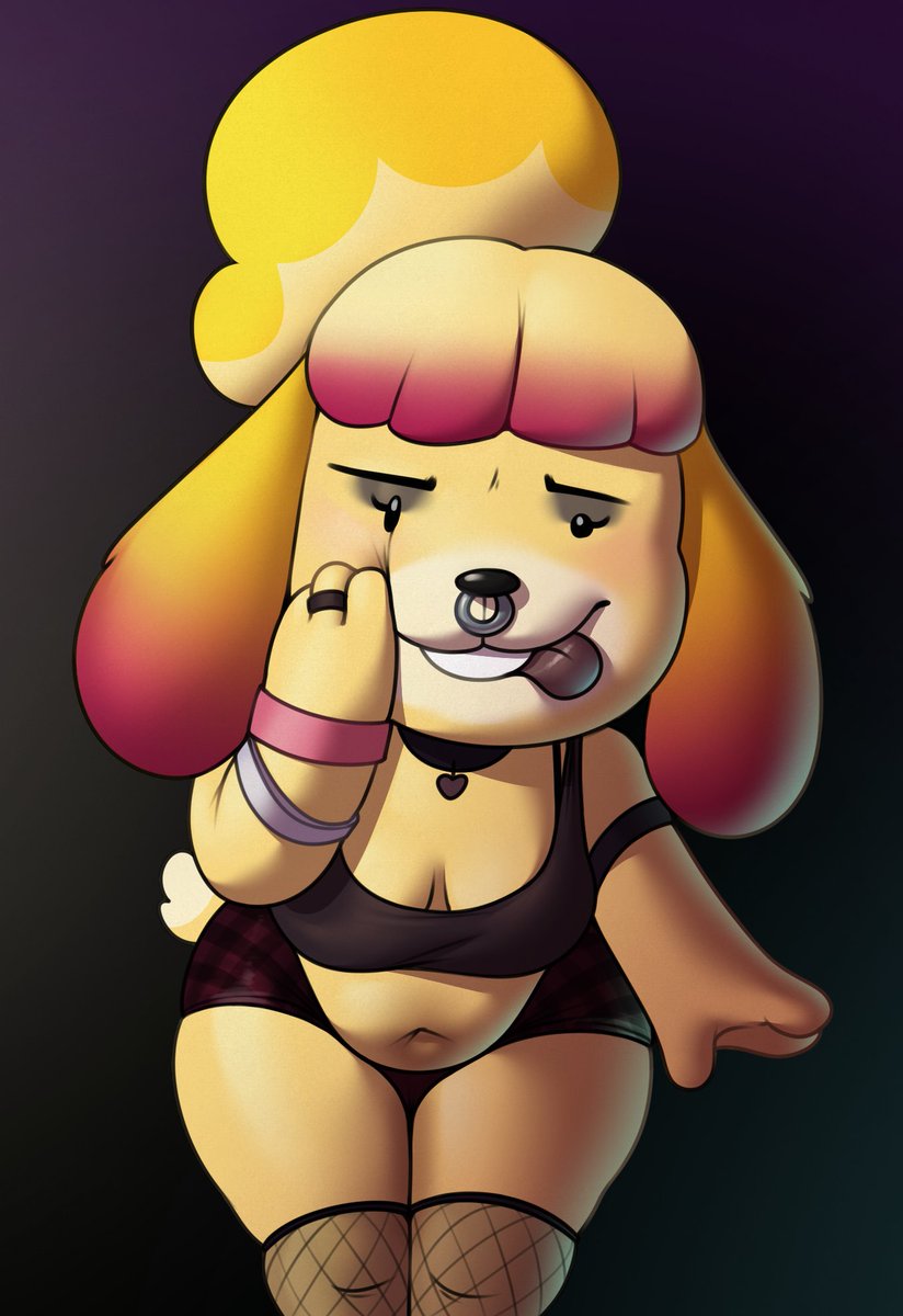 goth-punk Isabelle, gunksabelle
