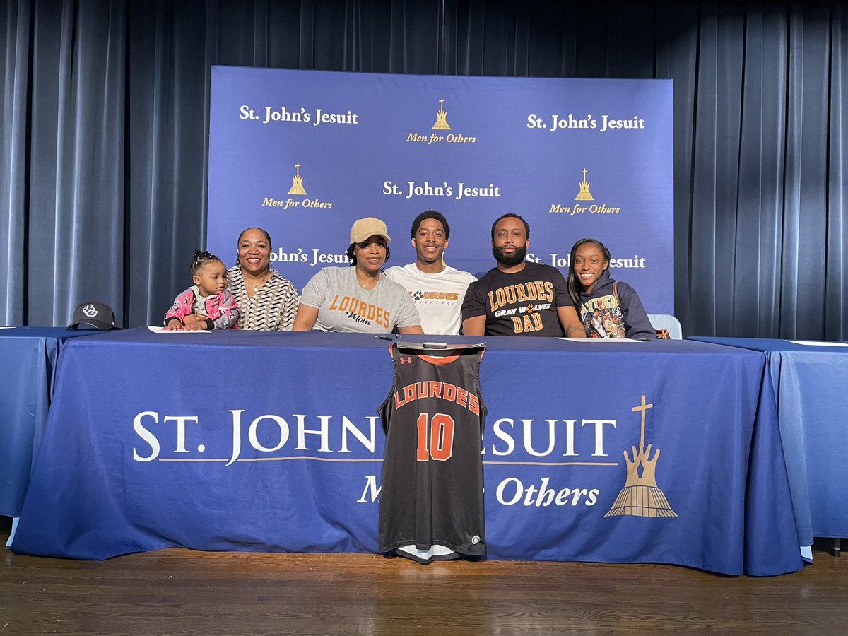 St. John’s Jesuit Basketball (@sjj_basketball) on Twitter photo Congratulations to Jayden Jones ‘25 on signing with Lourdes University!
Go Titans! 🏀
<a href="/Lourdes_MBB/">Lourdes Men's Basketball</a> Congratulations to Jayden Jones ‘25 on signing with Lourdes University!
Go Titans! 🏀
<a href="/Lourdes_MBB/">Lourdes Men's Basketball</a>