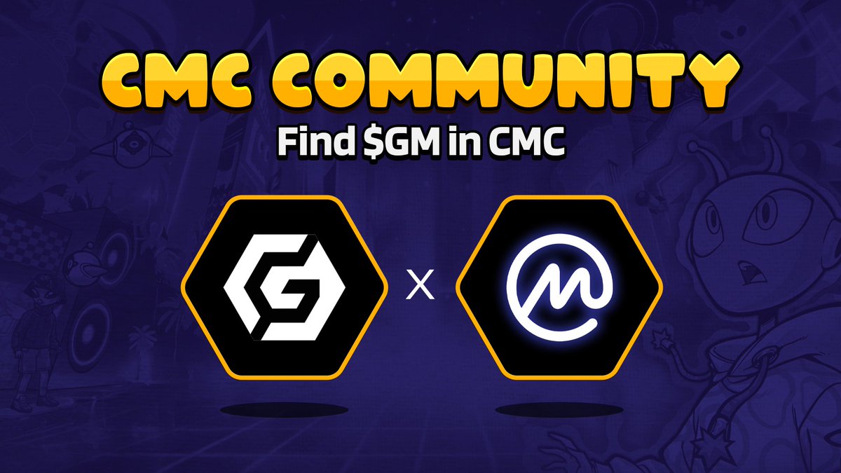 Gomble Games is now on <a href="/CoinMarketCap/">CoinMarketCap</a> 👽🔹

Join our CMC community to track $GM when it goes live, and stay updated on key milestones!

Be Early → info.gomble.io/3FWjG5I