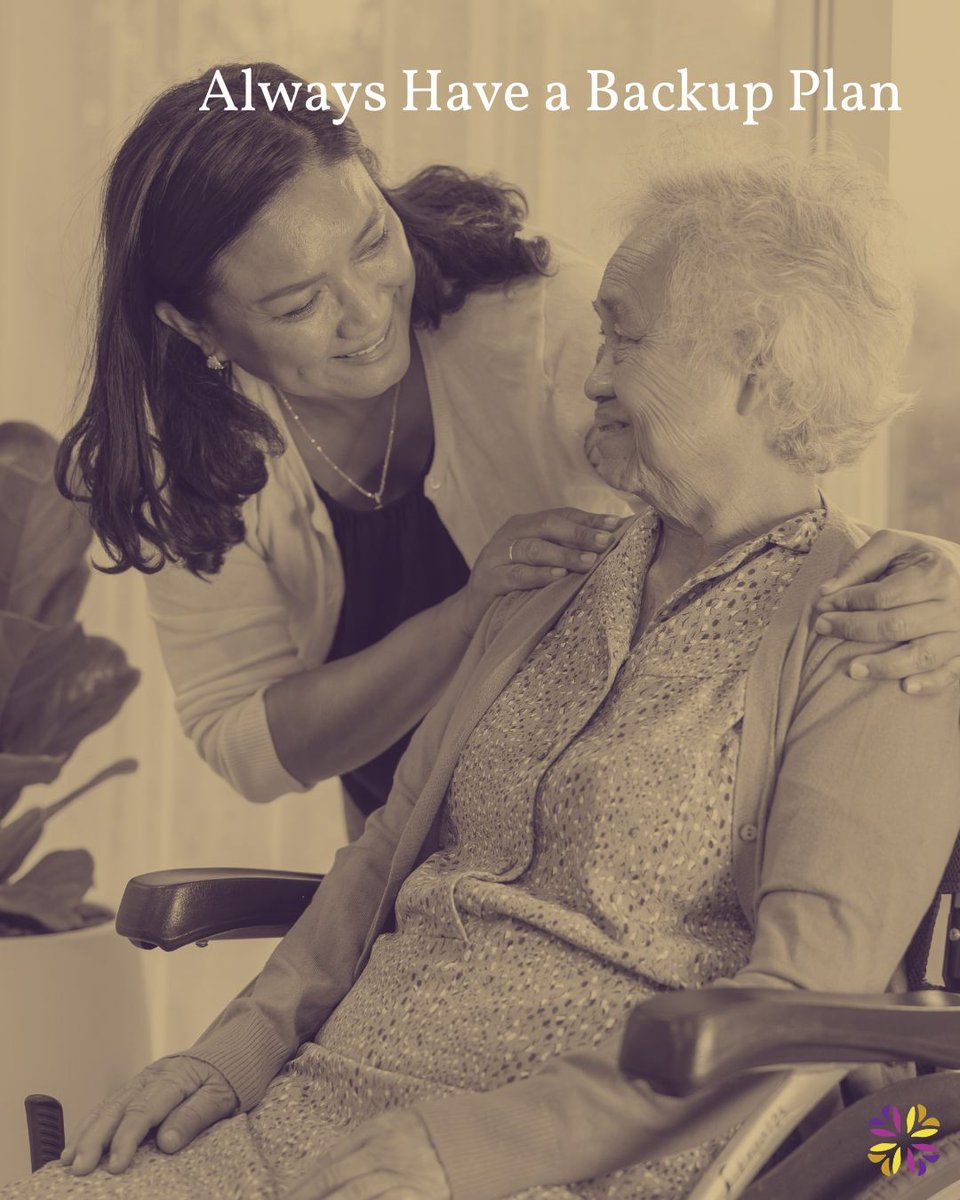 homecareCLT's tweet photo. Always have a backup plan! ✅ Life happens, and caregivers might not always be available. Make sure you have a plan in place so your loved one’s care is never compromised. #ElderlySupport #PeaceOfMind 

Let us help you! 

https://t.co/kofKlnB4O3 https://t.co/fwgsYj16lr
