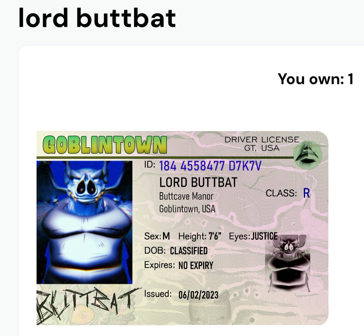 Nagunda gotz his license!
Goin drivn soon.
<a href="/goblintown/">goblintown</a>gg @goblintown