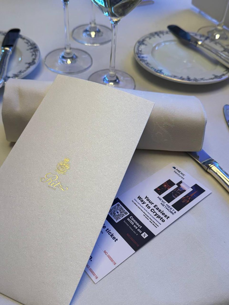 QuantumFDN's tweet photo. Our founder @ivanmiskovic is at the MEXC dinner @ParisBlockWeek!

Thank you @MEXC_Official & @yy_MEXC for the invite.

One of the best events of the week with great energy and even better people 🙌Grateful for the chance to connect and hear @yy_MEXC 's take on where this space is headed.