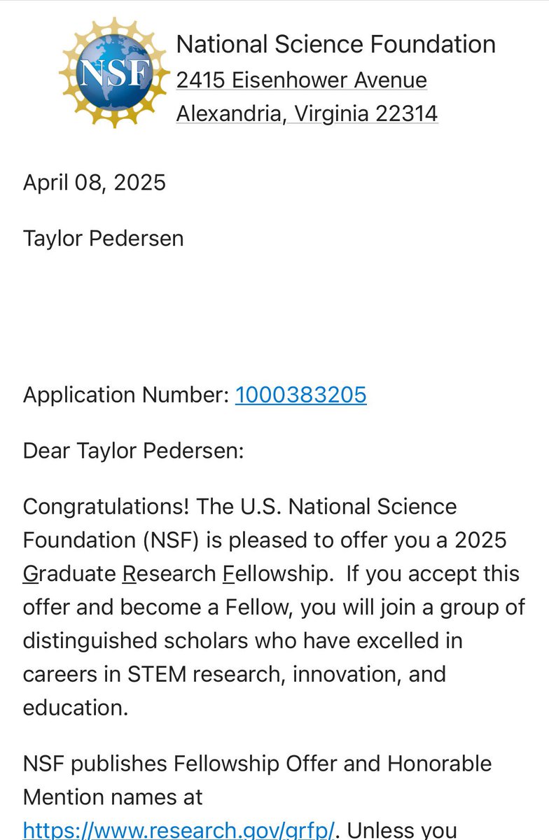 Taylor Pedersen tweet media