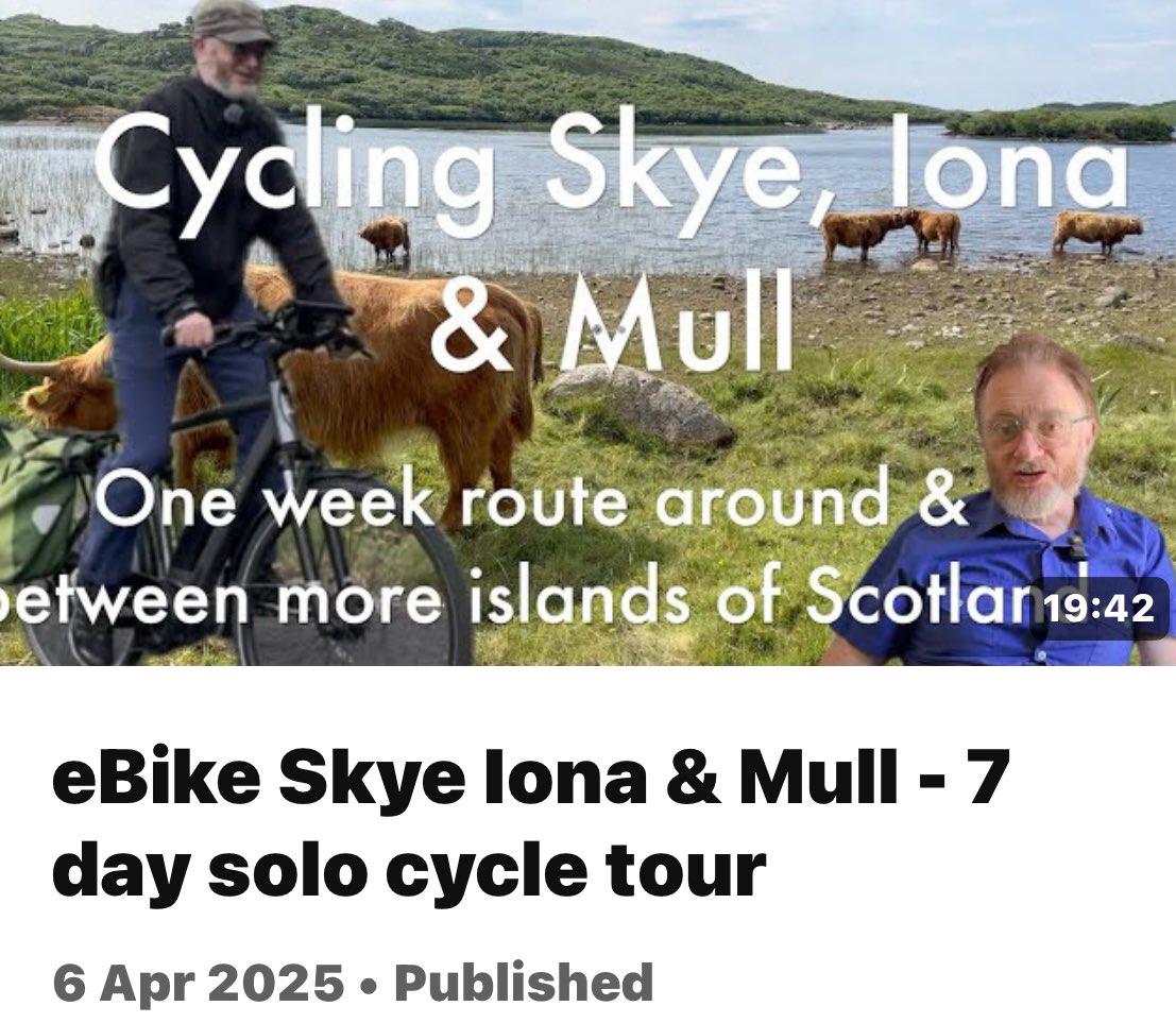 andrewflood's tweet photo. eBike #Skye #Iona & #Mull - 7 day solo #cycletour
https://t.co/fT0xQO5h0K #ebikeadventures https://t.co/MGCSEZ624I