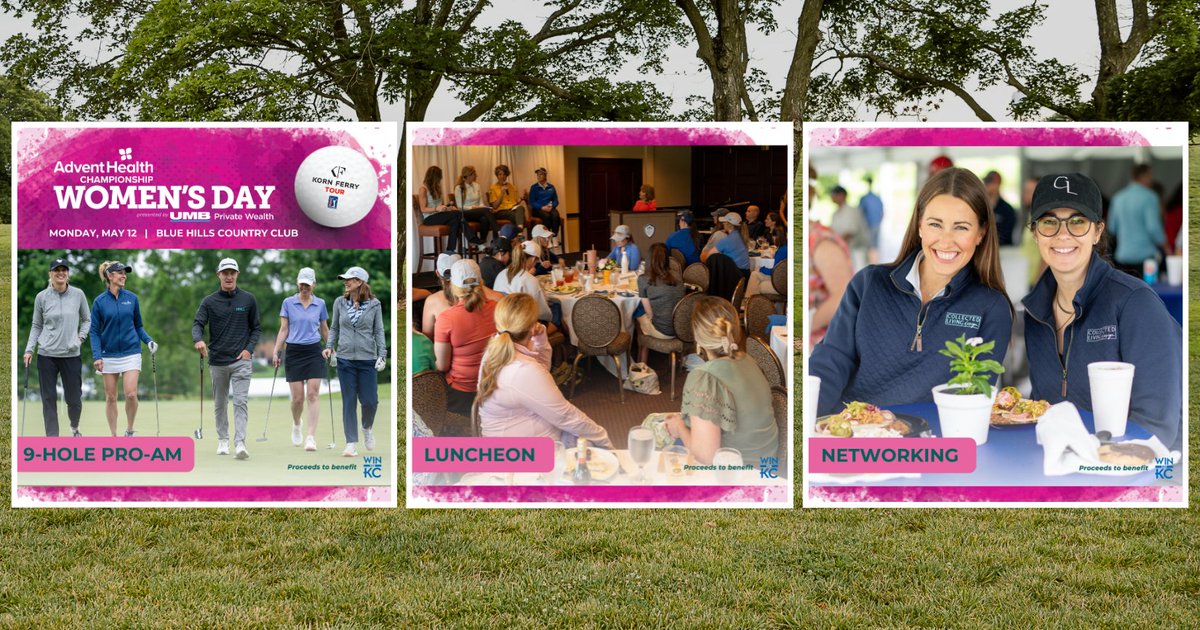 WIN for KC (@winforkc) on Twitter photo Join us for a womenโs golf outing benefiting Kansas Cityโs female youth athletes. Enjoy a day of golf, fun, and camaraderie at the AdventHealth Championship, supporting WIN for KC! <a href="/AHChampGolf1/">AdventHealth Championship</a>
๐ Monday, May 12
๐ Blue Hills Country Club
๐ bit.ly/4loZ6eg Join us for a womenโs golf outing benefiting Kansas Cityโs female youth athletes. Enjoy a day of golf, fun, and camaraderie at the AdventHealth Championship, supporting WIN for KC! <a href="/AHChampGolf1/">AdventHealth Championship</a>
๐ Monday, May 12
๐ Blue Hills Country Club
๐ bit.ly/4loZ6eg