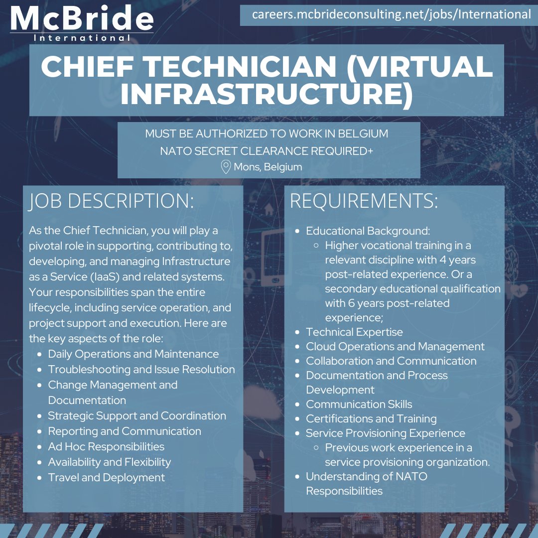 McBride International (@mcbrideintl) / Posts / X