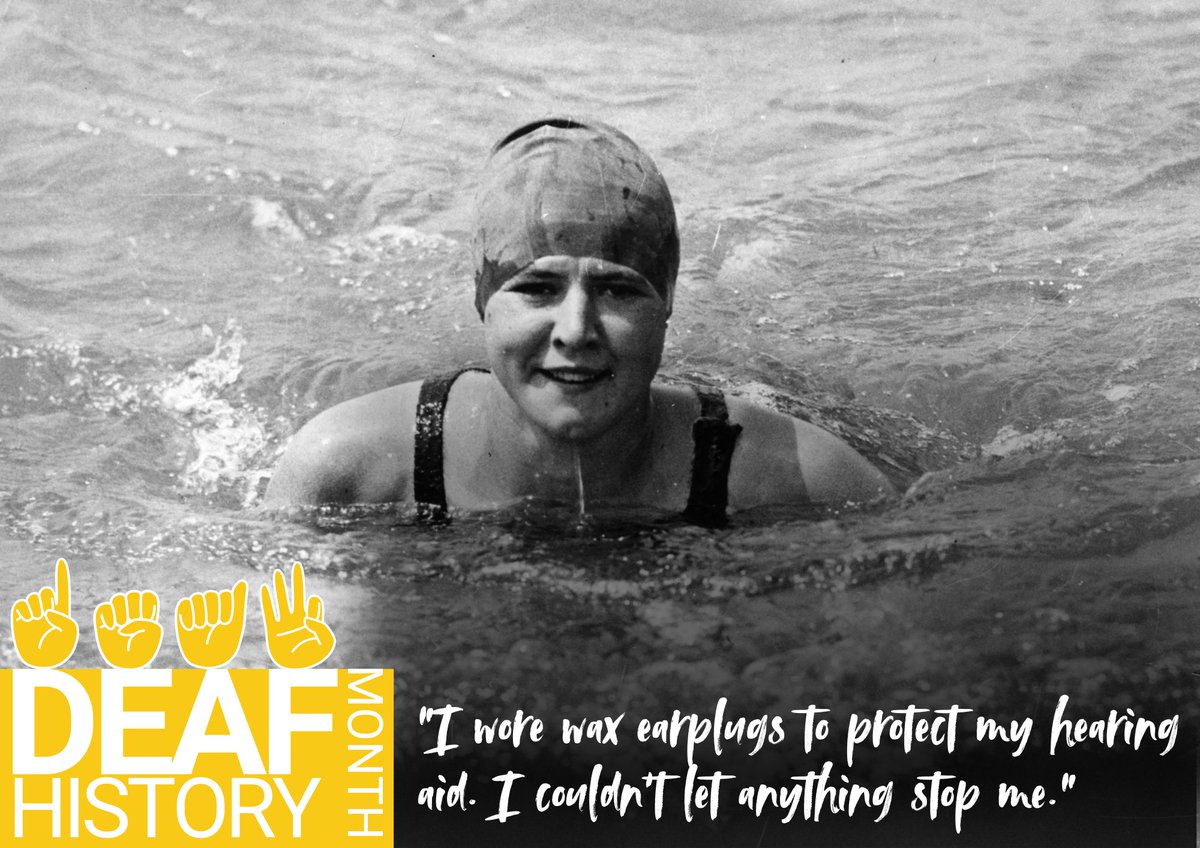 In 1926, Gertrude Ederle became the first woman to swim the English Channel—while navigating significant hearing loss. Homemade wax earplugs. World record. Total icon. 🌊💪
🔗 bit.ly/4idivwb
#DeafHistoryMonth #WomensHistory #ESU13