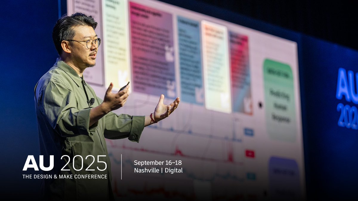 autodesku's tweet image. ๐ ๐ Have a proposal idea for #AU2025 and want to take it to the next level? Incorporating storytelling, a dash of humor, or demonstrating real-world applications can have a big impact. We've pulled together a few tips for you in the AU Blog โก๏ธ autode.sk/42pbBOg