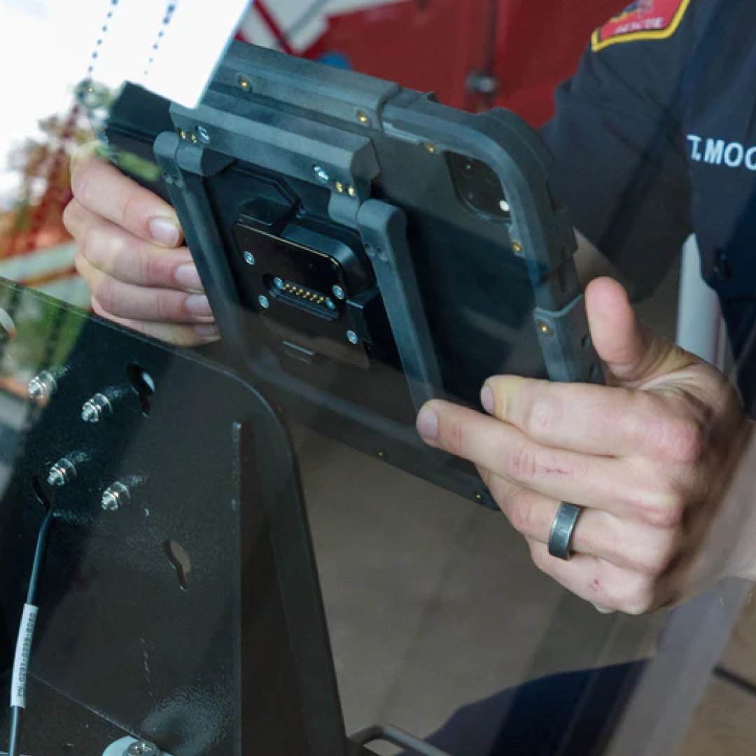 From rugged tablet systems used by first responders to custom charging docks built for fast-paced, high-pressure settings, these tools are engineered to meet real-world demands. At Nectar, we’ve led the design and development process, ensuring every detail supports usability,