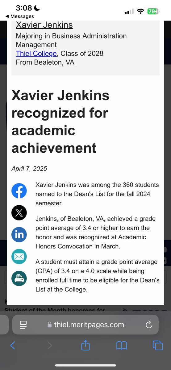 XavierJ2024's tweet photo. EARNED NOT GIVEN……DEANS LIST ✅
https://t.co/2Qf6hPSbQJ https://t.co/8Ifb9EoZco