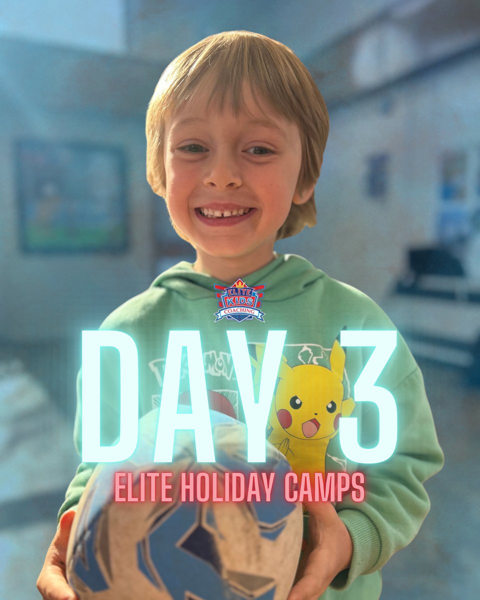 Even more fantastic activities on show at Day 3 of our Easter Camps!!

There’s still chance to book your place for the rest of the holidays at- elitekidscoaching.com/pages/holiday-…