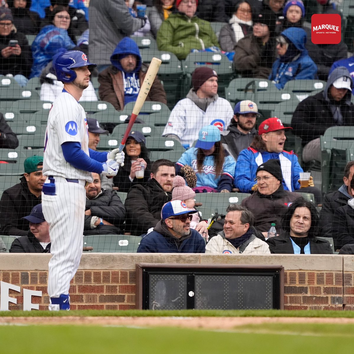 Find someone who looks at you the way Jack White looks at Kyle Tucker 😂 

#Cubs