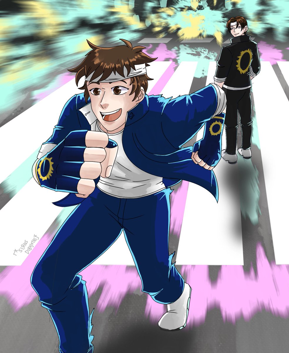 Siriusdibujotos's tweet image. Late as always but I have something for Shingo's bday 🥹

#kof #ShingoYabuki #fanart #kingoffighters #snk