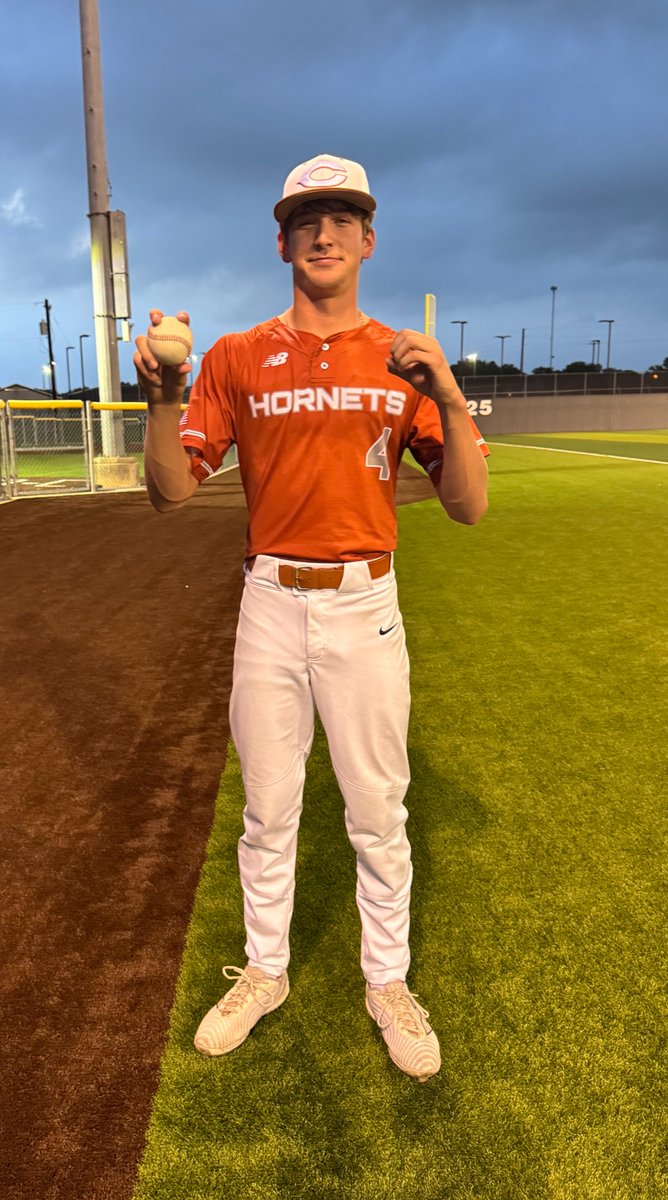 Shout out to Caldwell Sr Colby Maresh for being named our <a href="/Diamondpropgp/">DIAMOND PRO</a> 4A Pitcher of the Week - 7 IP, 0 Hits, 0 Runs, 13 Ks, 0 BB; No-Hitter
<a href="/Colby_Maresh/">Colby Maresh</a> <a href="/CaldwellHornet1/">Caldwell Hornets</a> <a href="/TxHS_Baseball/">TxHSBaseball</a>