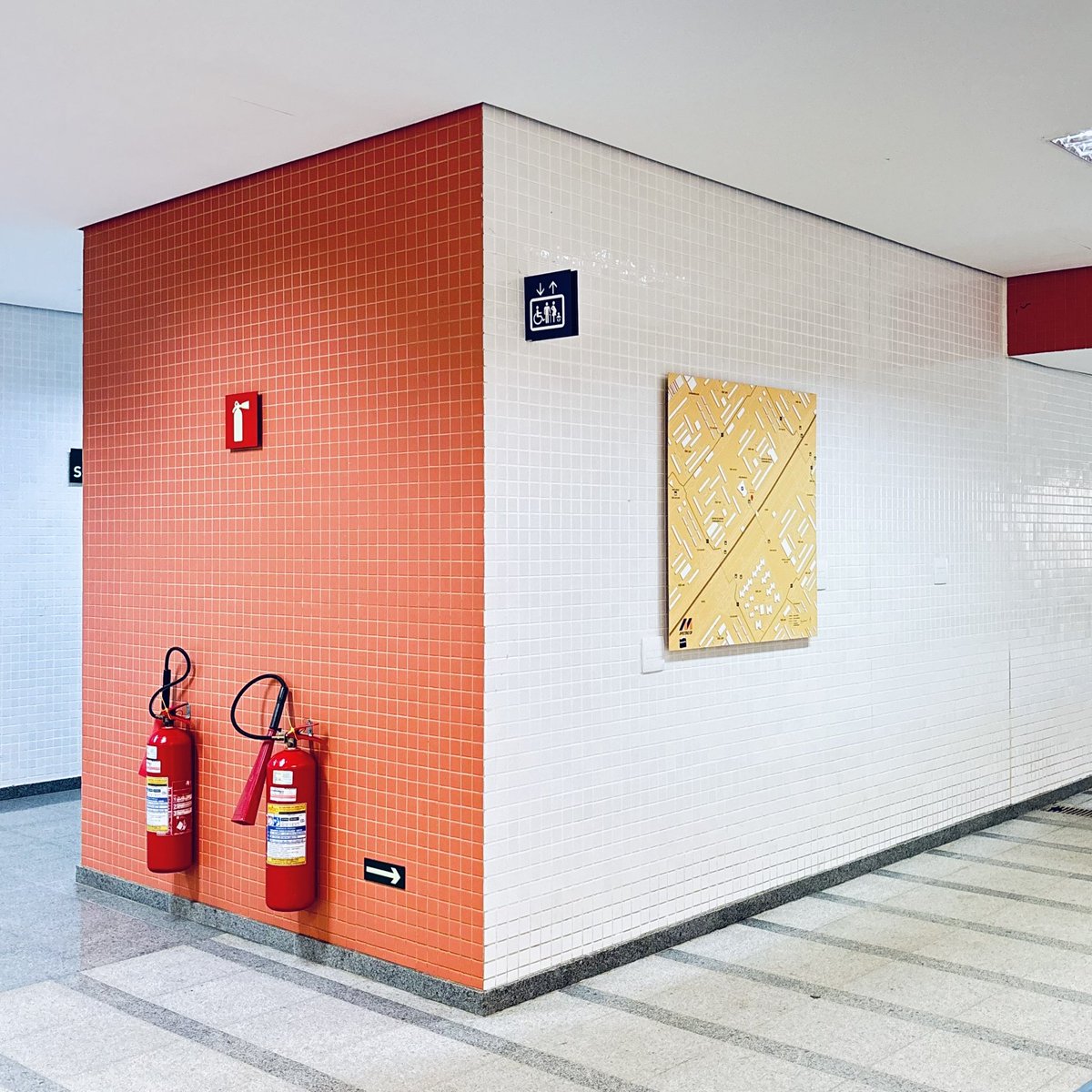 matheuscarvalhx's tweet photo. Oranges of the Brasilia metro https://t.co/bA5quRNEKR